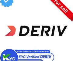 Buy 100% KYC verified deriv.com account 99.00$
