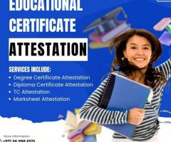 Best and Trusted Certificate Attestation Services in the UAE