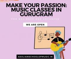 Make Your Passion: Music Classes in Gurugram