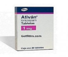 For optimal results, use Ativan as directed by a doctor