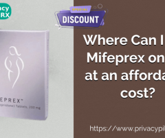 Where Can I Buy Mifeprex online at an affordable cost?