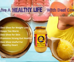 Live A Healthy Life With Desi Cow Ghee