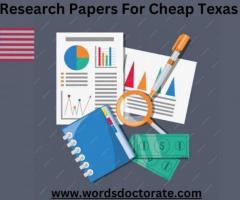Research Papers For Cheap In Texas