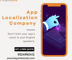 App Localization Company in India | BeyondWrdz