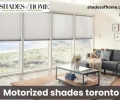 Explore the World of Motorized Shades in Toronto