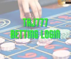 Taj777 betting login Enhance your winning streak. - 1