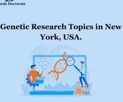 Genetic Research Topics in New York, USA.