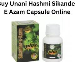 Buy Unani  Hashmi Sikander E Azam Capsule Online