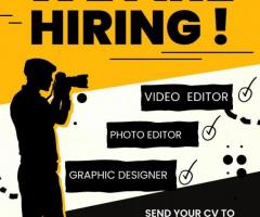 We are hiring for Editors - 1