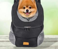 Head Out Dog Backpack Carrier Bag and Breathable Design - KIKA PETS