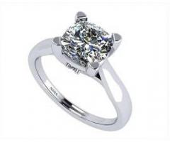 Your Forever Sparkle Cushion Cut CZ Lucita Ring - Order Today - 1