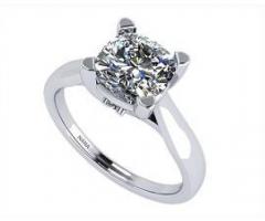 Shine Bright Pure Brilliance Zirconia Sterling Silver Solitaire Ring