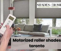 motorized roller shades toronto
