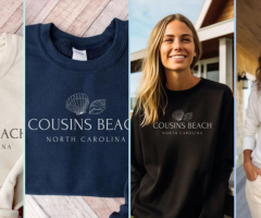 Cousins beach sweatshirt