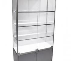 Browse our range of Frameless Display Cabinets Online - 1