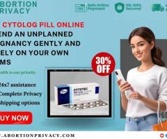 Buy Cytolog pill Online to end an unplanned pregnancy gently and safely on your own terms