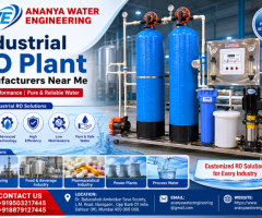 Industrial RO Plant Manufacturers in Mumbai | Ananya Water Engineering