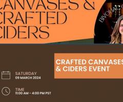 Crafted Canvases & Ciders Event