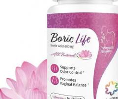 Boric Life Intimate Health Support.
