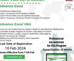 Elevate your Excel skills with our Advanced Excel and Excel VBA Training!