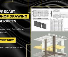 High Quality Precast Shop Drawing Outsourcing Services in Oklahoma, USA