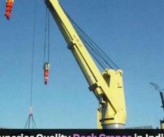 Superior Quality Deck Cranes in India