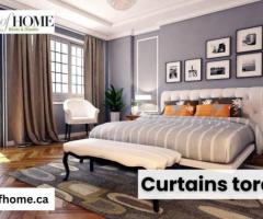 Curtains Toronto Styles Available at Shades of Home