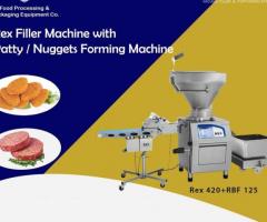 Commercial Nuggets Making Machine