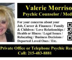 Tarot Reader- Valerie Morrison -Psychic Medium