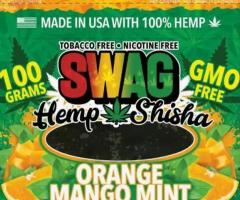 Enjoy a Relaxing Smoke with Hemp CBD Shisha | Swag Store USA
