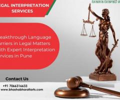 Legal Interpretation Services in Pune | Bhasha Bharati Arts