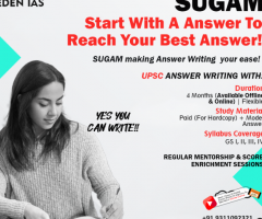 How should a beginner approach for answer writing for UPSC Mains?