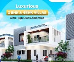 Contact for details on 3BHK and 4BHK villas near Kurnool || SS Sahasra Palm Tree