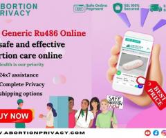 Buy Generic Ru486 Online for safe and effective abortion care online