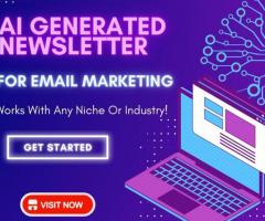 Register AI-generated Newsletter for Email Marketing