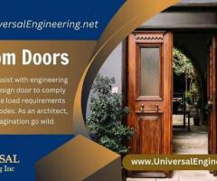 Engineering Excellence for Custom Doors in Broward - Universal Engineering