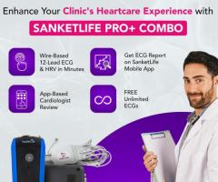 SanketLife: Your Portable ECG Solution for Home Health Monitoring!