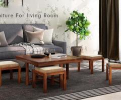 Buy Wood Furniture Online – PlusOne India