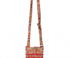 Buy  Fancy Jute Cottage Dobby Sling  Bag In Online