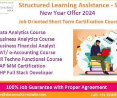 Business Analyst Course in Delhi by Microsoft, Online Data Analytics by Google, 100% Job - SLA