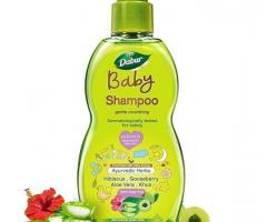 Dabur Baby Gentle Nourishing Shampoo with Ayurvedic Herbs for Newborn Babies - 1