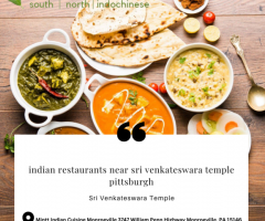 Indian Restaurants Near Sri Venkateswara Temple, Pittsburgh