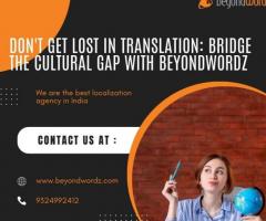 Localization Agency in India | BeyondWordz