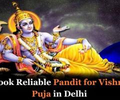 Book Reliable Pandit for Vishnu Puja in Delhi