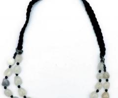 Aakarshans resin necklace with black string in Pune Aakarshan