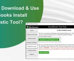Want to create small business Accounts - Download QuickBooks diagnostic tools - 1