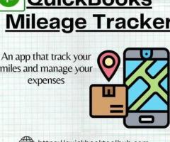 An App that tracks miles: QuickBooks Mileage Tracker
