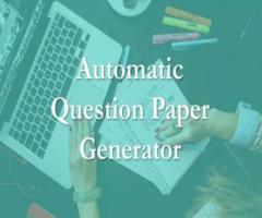 Create Exam Papers Effortlessly with Our Question Paper Generator System in Zimbabwe