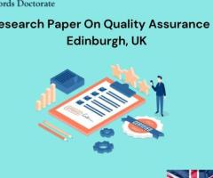 Research Paper On Quality Assurance In Edinburgh, UK - 1