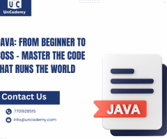Java: From Beginner to Boss - Master the Code that Runs the World - 1